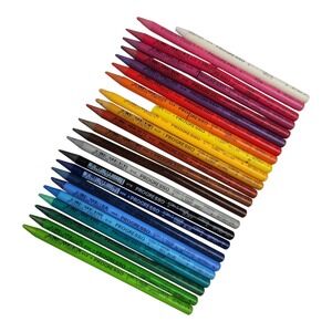 Koh-I-Noor Progresso Woodless Colored Pencils 23pc Set Multicolor Blendable